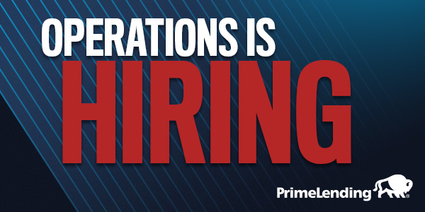 Our Operations Team is Hiring